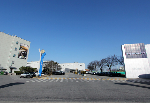 KG모빌리티 평택공장 전경 [사진=KG모빌리티]