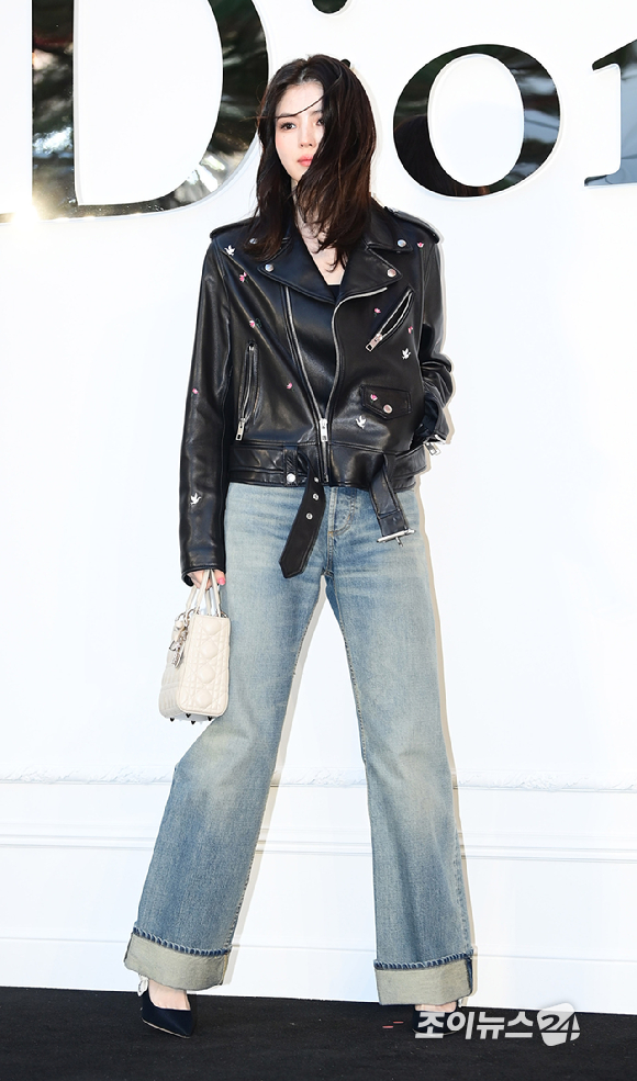배우 한소희가 7일 오후 서울 성동구 성수동에서 열린 디올 포토콜 행사에 참석하고 있다. [사진=정소희 기자]