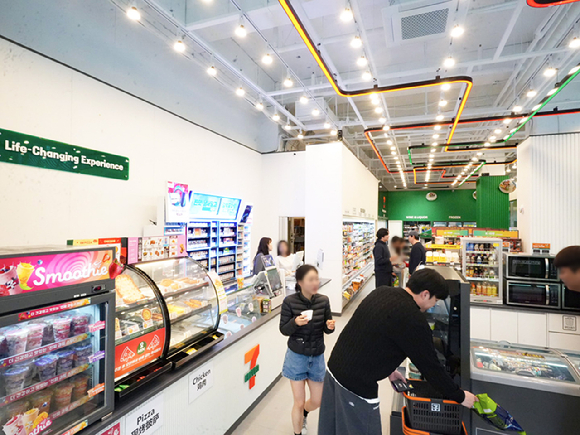 세븐일레븐 뉴웨이브더해운대점. [사진=세븐일레븐]