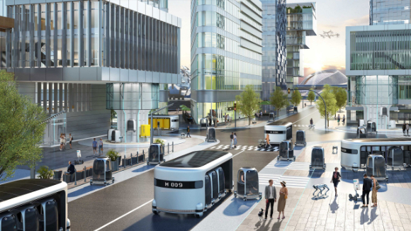 현대차그룹이 그리는 미래 모빌리티 시대 이미지. [사진=현대차그룹]