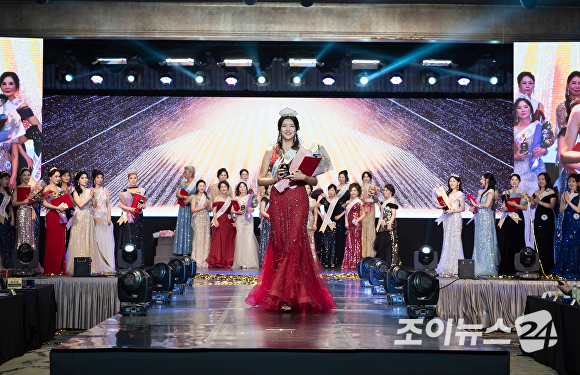 [포토] ‘2025 슈퍼탑코리아 선발대회’에서 1조 대상을 받은 김유송의 포퍼먼스