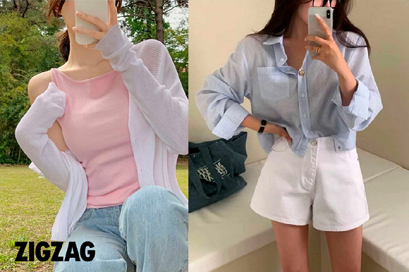 지그재그는 이른 더위에 일부 여름 상품 검색량이 10배 이상 급증했다고 밝혔다. [사진=지그재그]