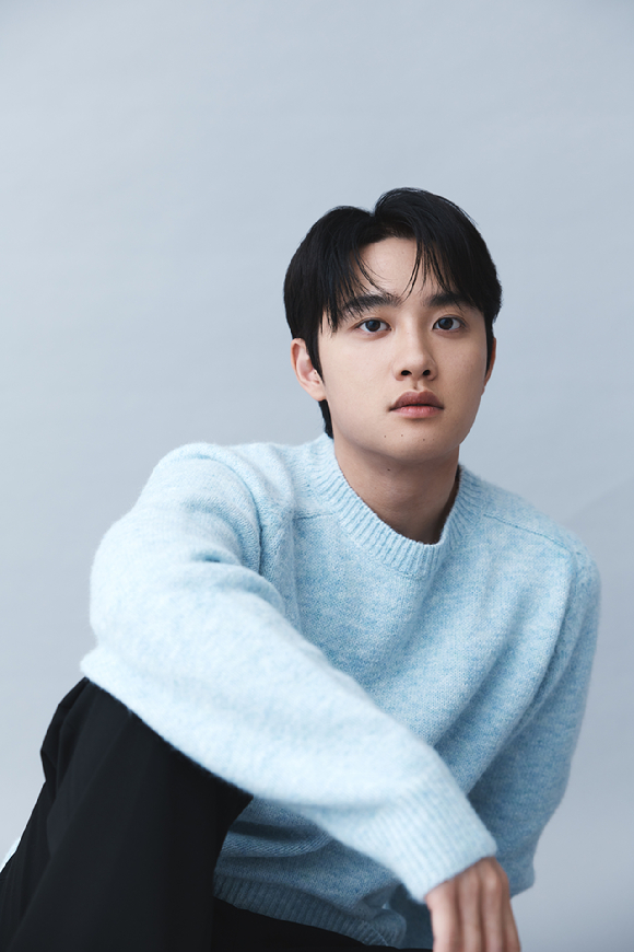 배우 도경수(엑소 디오)가 영화 '더 문'(감독 김용화) 인터뷰에 앞서 포즈를 취하고 있다. [사진=SM엔터테인먼트]