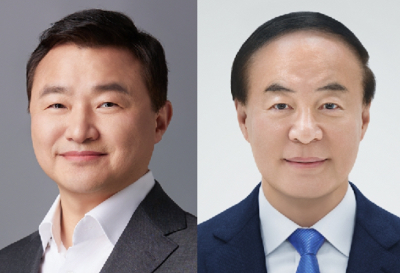 왼쪽부터 노태문 삼성전자 DX부문장(사장), 전영현 DS부문장(부회장). [사진=삼성전자]