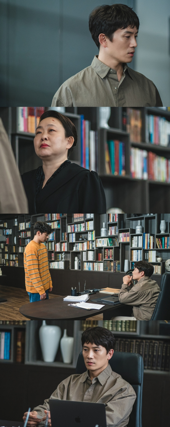 '아다마스' 지성에게 위기가 찾아온다. [사진=tvN]