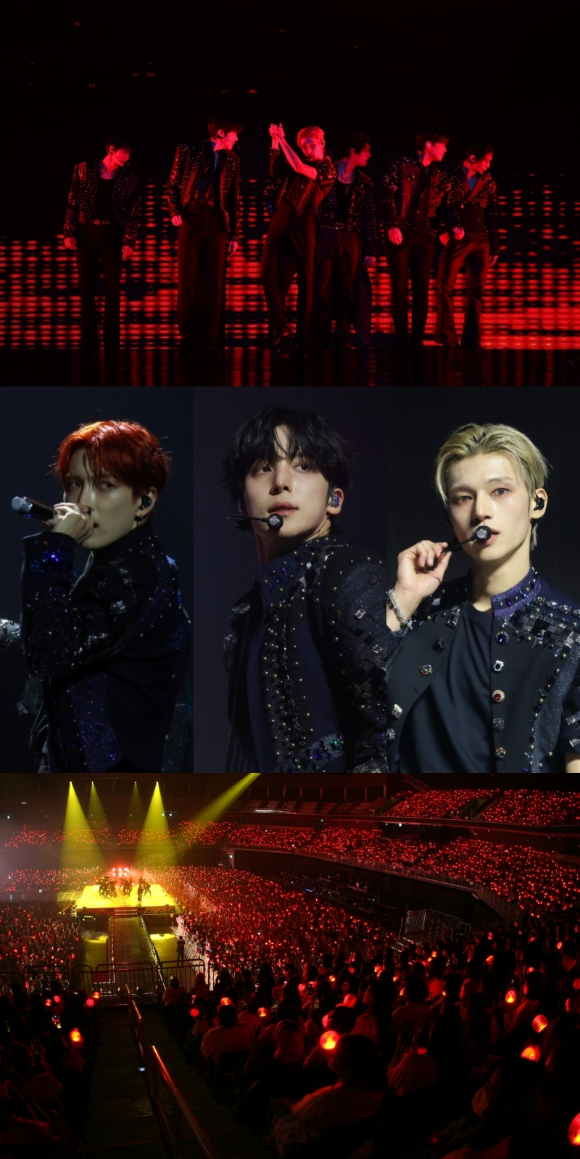 에이티즈 콘서트 현장 사진 갈무리 [사진=KQ엔터테인먼트]