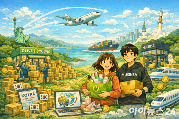 역직구 플랫폼 활성화 이미지 [사진=챗GPT]