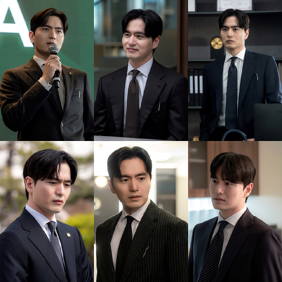 배우 이진욱이 JTBC 토일드라마 '에스콰이어: 변호사를 꿈꾸는 변호사들'에서 열연하고 있다. [사진=㈜비에이엔터테인먼트, SLL, 스튜디오S]