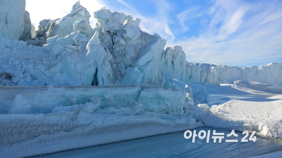 남극 빙상은 이산화탄소에 민감하게 반응했던 것으로 분석됐다. [사진=정종오 기자]