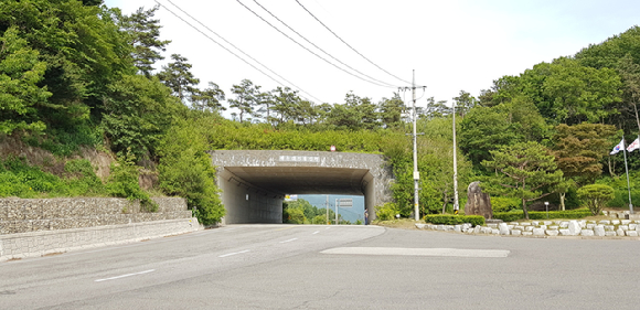 백두대간 생태축 복원 후, 장수군 육십령의 모습. [사진=산림청]