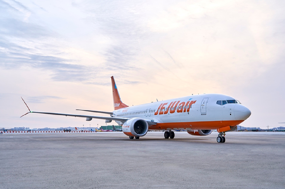 제주항공 B737-8 항공기 [사진=제주항공]