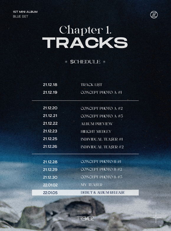 신인 보이그룹 TRENDZ(트렌드지)가 본격 데뷔 카운트다운에 돌입했다. [사진=인터파크뮤직플러스]