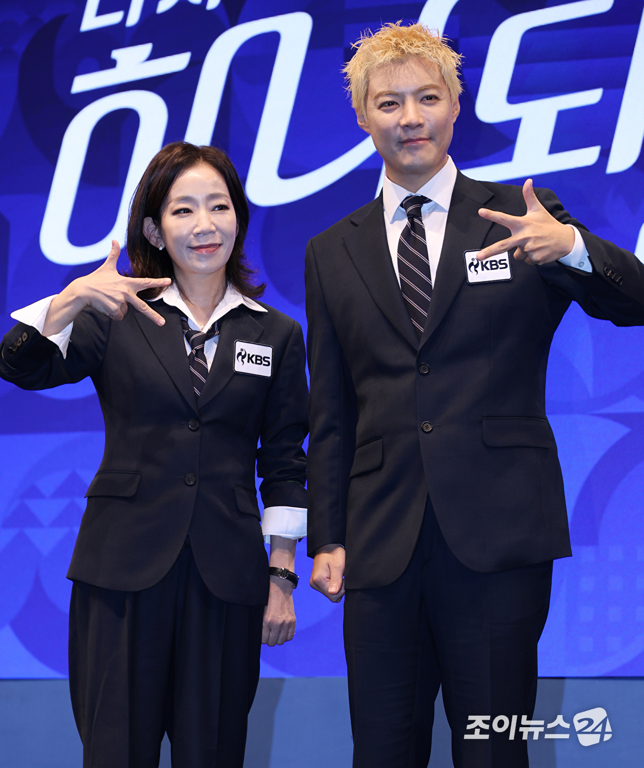 [포토] 김문정-강남 '아시안게임 개막식 해설위원 됐어요'