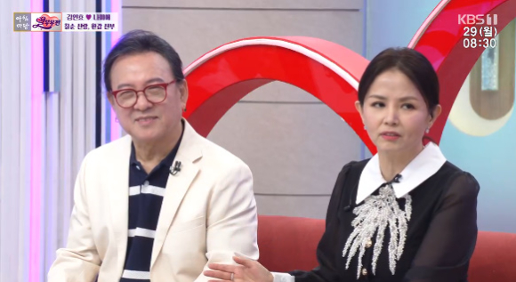 '아침마당' 김인효 "뇌경색 투병⋯<b>나미애</b>와 재혼, 구원 받았다"