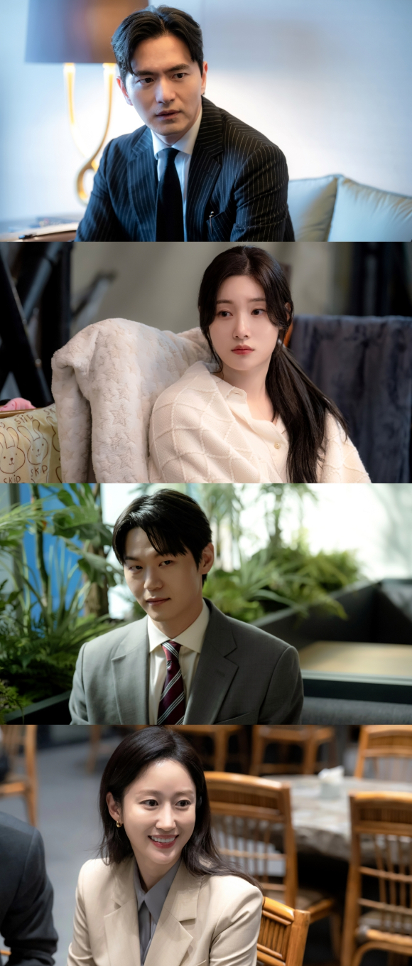 '에스콰이어' 이진욱, 정채연, 이학주, 전혜빈 스틸. [사진=㈜비에이엔터테인먼트, SLL, 스튜디오S]