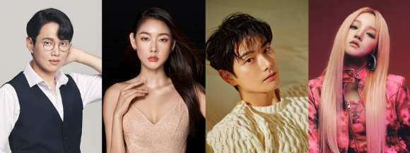 티빙 오리지널 &lsquo;제로섬게임&rsquo; 출연진 [사진=드라마하우스스튜디오, 에스팀엔터테인먼트, 상영이엔티, 큐브엔터테인먼트]