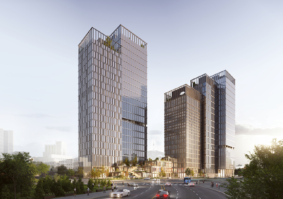 서울역 북부역세권 복합개발 조감도. [사진=한화 건설부문]