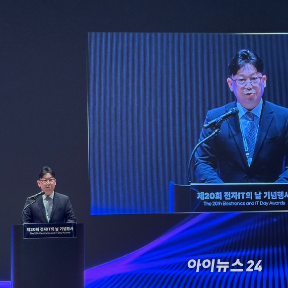 용석우 한국전자정보통신산업진흥회(KEA) 회장 [사진=권서아 기자]