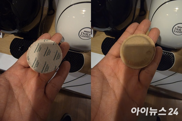 토마스 카소 네슬레코리아 대표가 21일 서울 영등포구 CGV영등포점에서 열린 기자 간담회에서 차세대 커피 시스템 '네스카페 돌체구스토 네오'를 소개하고 있다. [사진=전다윗 기자]