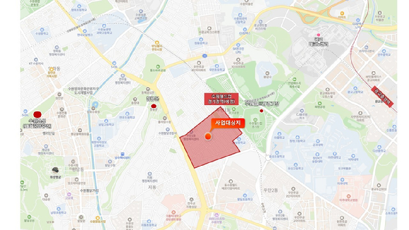 우만 가구역 재개발 사업지 위치도 [사진=코리아신탁]