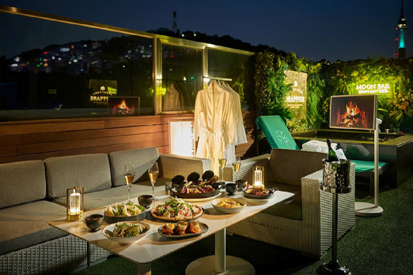 문 바 더 게더링 테이블. [사진=반얀트리호텔]