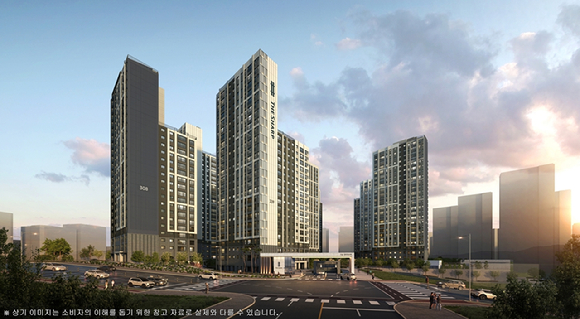 더샵 관저아르테 투시도. [사진=포스코이앤씨]