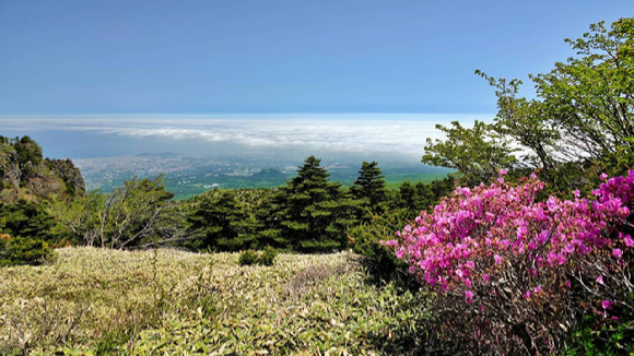 한라산에서 바라본 운해. [사진=박성기 작가]