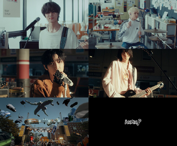 &apos;FNC 신인 밴드&apos; 에이엠피, &apos;너나시인&apos; 라이브 클립 완벽 하모니