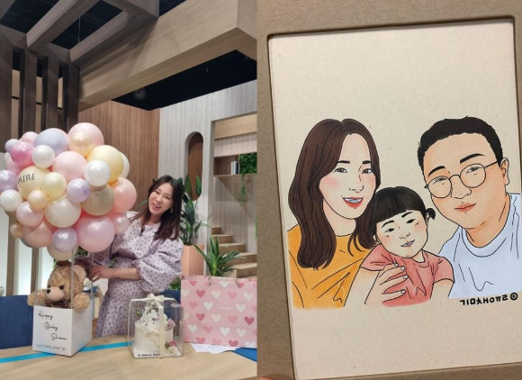 둘째 출산을 앞둔 방송인 이지혜가 '프리한 닥터' 마지막 녹화에 참석했다. [사진=이지혜 인스타그램]