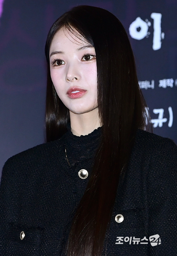 이상덕 감독-엔믹스 출신 지니-배우 조병규가 6일 오후 서울 CGV 용산아이파크몰에서 열린 영화 '보이'(감독 이상덕) 언론시사회에 참석하고 있다. [사진=정소희 기자]