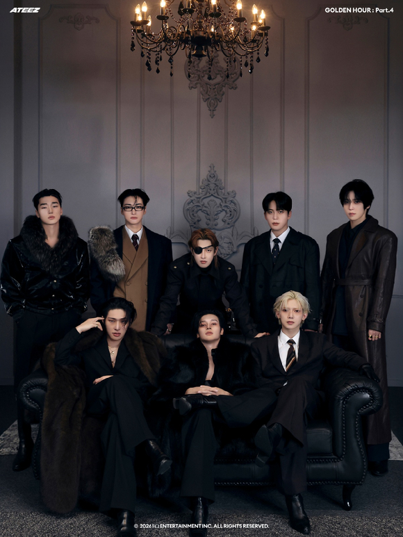 에이티즈 단체 콘셉트 포토 [사진=KQ엔터테인먼트]