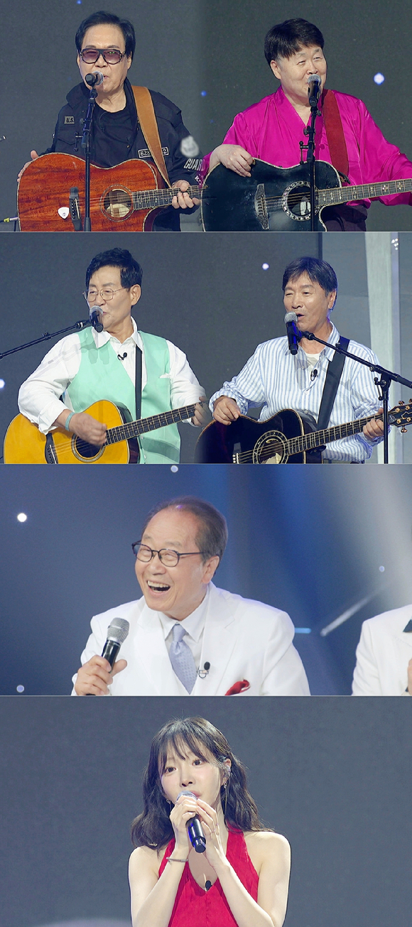 '트롯 올스타전: 수요일 밤에'에 쎄시봉 4인방이 출연한다. [사진=TV조선 ]