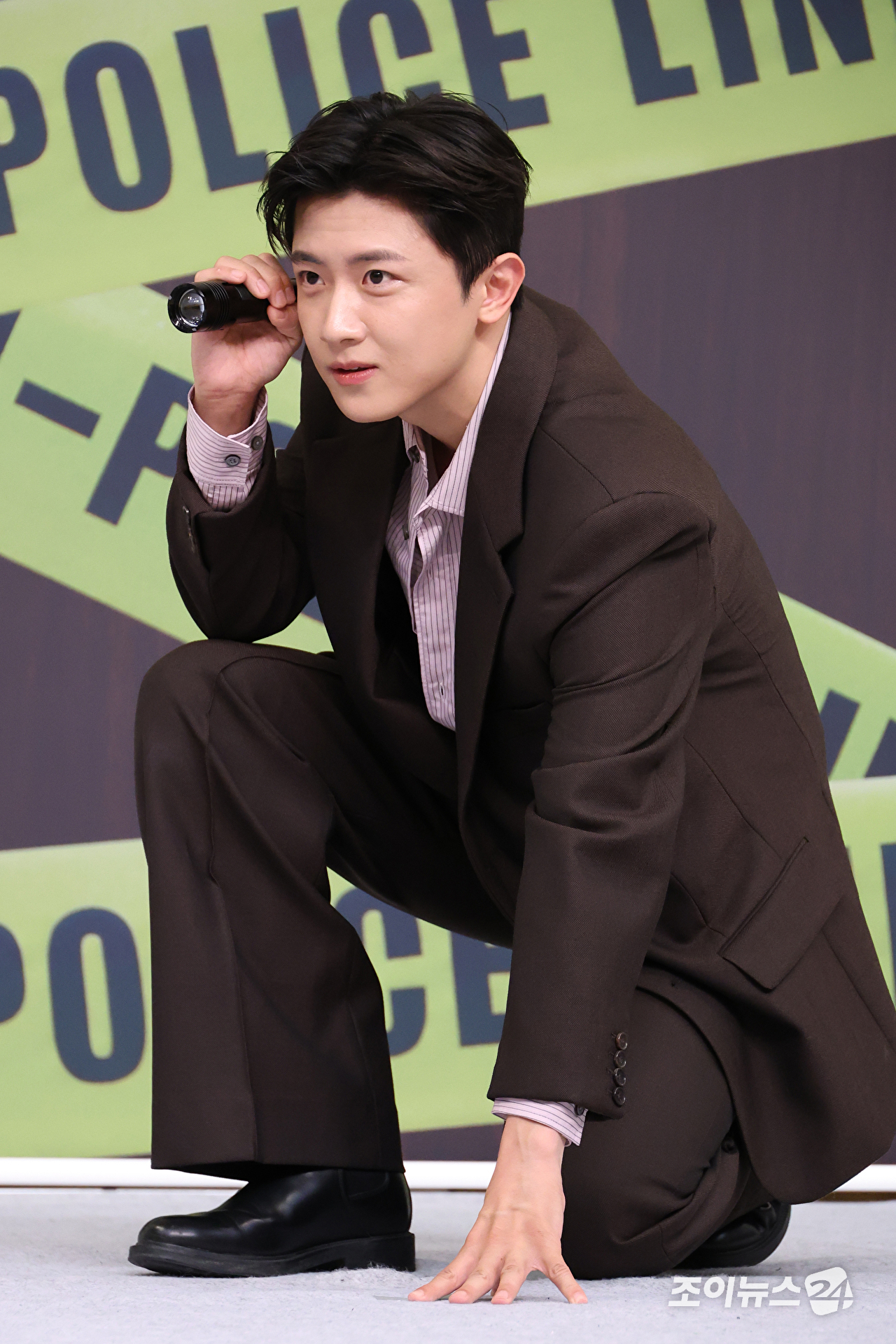 배우 김신비가 4일 오전 서울 양천구 목동 SBS에서 진행된 SBS 새 금토드라마 '재벌X형사2' 제작발표회에 참석해 포즈를 취하고 있다. [사진=문수지 기자]