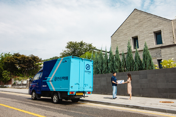 한진택배 배송 이미지. [사진=한진]