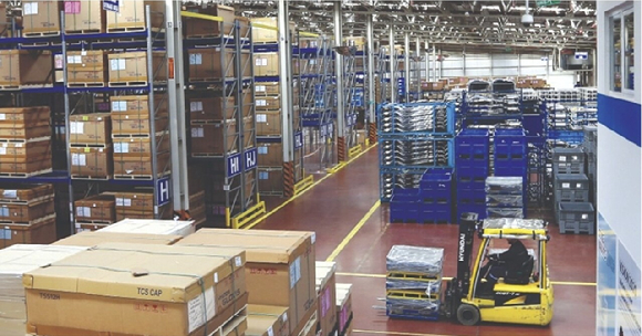 현대글로비스 KD센터. [사진=현대글로비스]