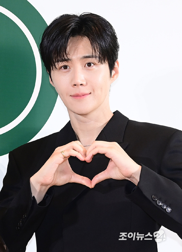 배우 김선호가 6일 오전 서울 중구 명동 커뮤니티하우스마실에서 열린 쿠팡플레이 새 예능 '봉주르빵집' 제작발표회에 참석하고 있다. [사진=정소희 기자]
