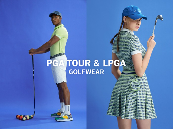 PGA TOUR & LPGA 골프웨어, 여름 필드룩 출시 [사진=한세엠케이]