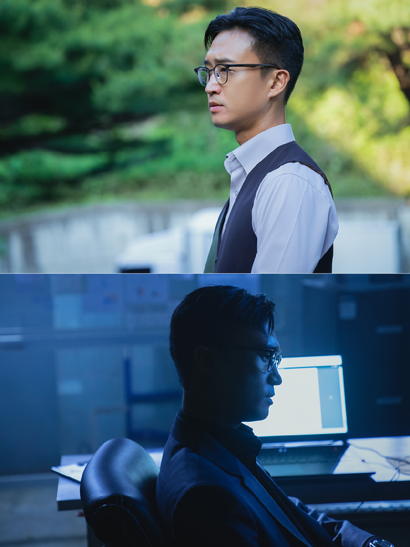 배우 조우진이 티빙 오리지널 '해피니스'에서 색다른 모습을 보여준다. [사진=tvN]