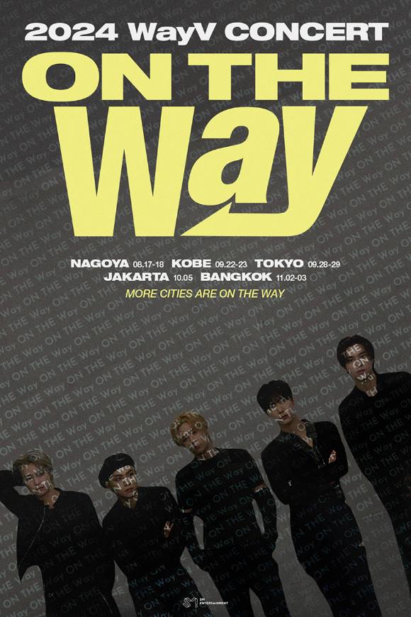 WayV(웨이션브이) 첫 단독 콘서트 투어 포스터. [사진=SM엔터테인먼트]