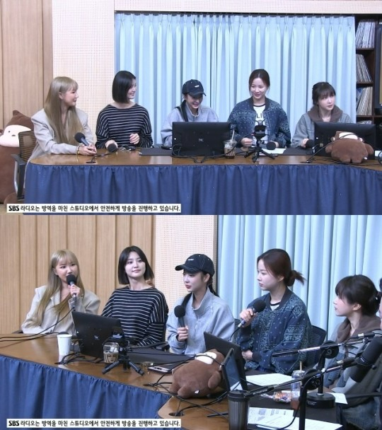 SBS 라디오 파워FM '두시 탈출 컬투쇼'에 EXID가 출연했다. [사진=SBS ]