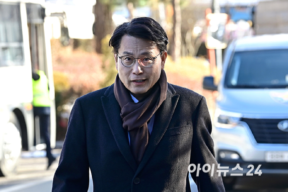 국민의힘 의원들이 13일 오전 서울 종로구 헌법재판소에서 열리는 탄핵 심판 8차 변론기일에 참석하고 있다. [사진=곽영래 기자]