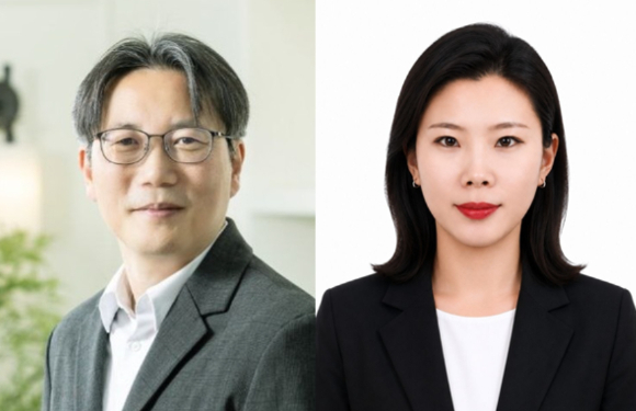 한보형 펠로우(왼쪽), 한태린 상무. [사진=삼성전자]