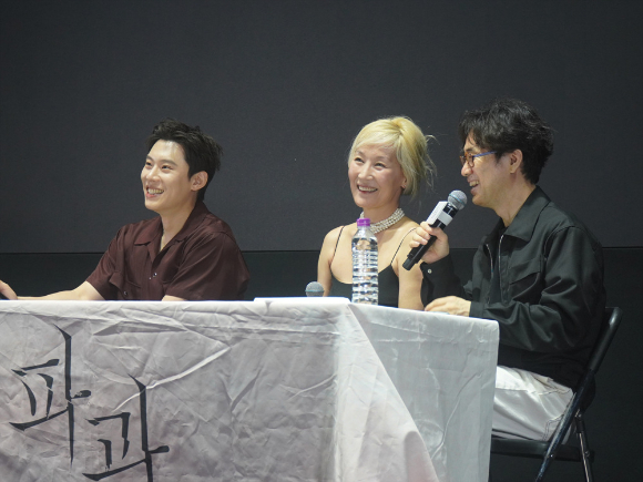 배우 이혜영이 영화 '파과' 마지막 GV에 참석했다. [사진= NEW / 수필름, 블루드래곤 엔터테인먼트]