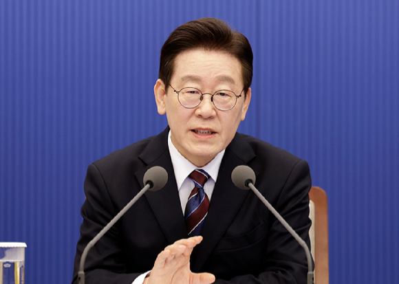 이재명 대통령이 26일 청와대에서 열린 수석보좌관회의에서 발언하고 있다. 2026.2.26 [사진=연합뉴스]