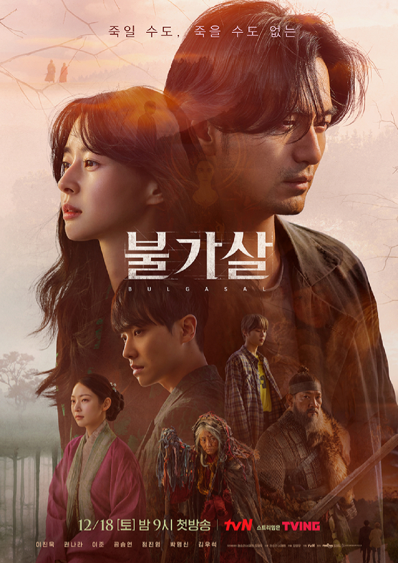 tvN 새 토일드라마 '불가살' 메인포스터 [사진=tvN]