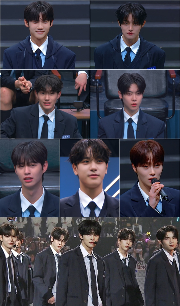 '프로젝트 7' TOP7에 오른 사쿠라다 켄신, 전민욱, 서경배, 장여준, 김성민, 송승호, 남지운. [사진=스튜디오 슬램, SLL]