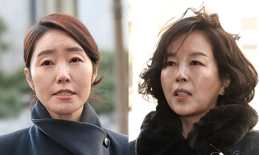 서울중앙지검이 9일 정치자금법 위반 등 혐의로 구속영장을 청구한 강선우 무소속 의원(왼쪽)과 김경 전 서울시의원 [사진=연합뉴스]