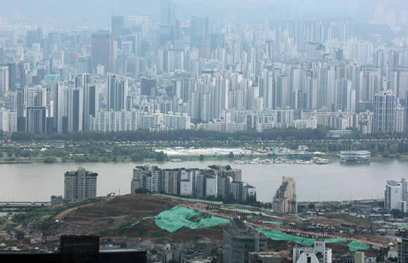 서울 강남의 은마아파트 일대 전경. [사진=연합뉴스]
