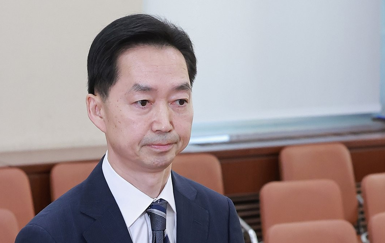 김지용 초대 중대범죄수사청장이 지난 14일 국회 행정안전위원회에서 열린 인사청문회에 출석하고 있다. 2026.10.14 [사진=연합뉴스]