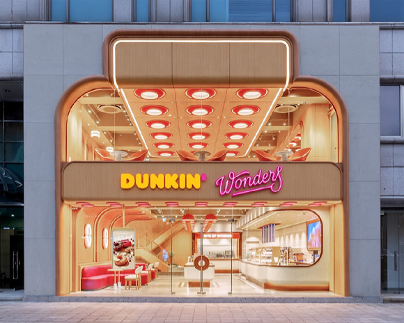 던킨 원더스 청담 매장 사진. [사진=던킨]